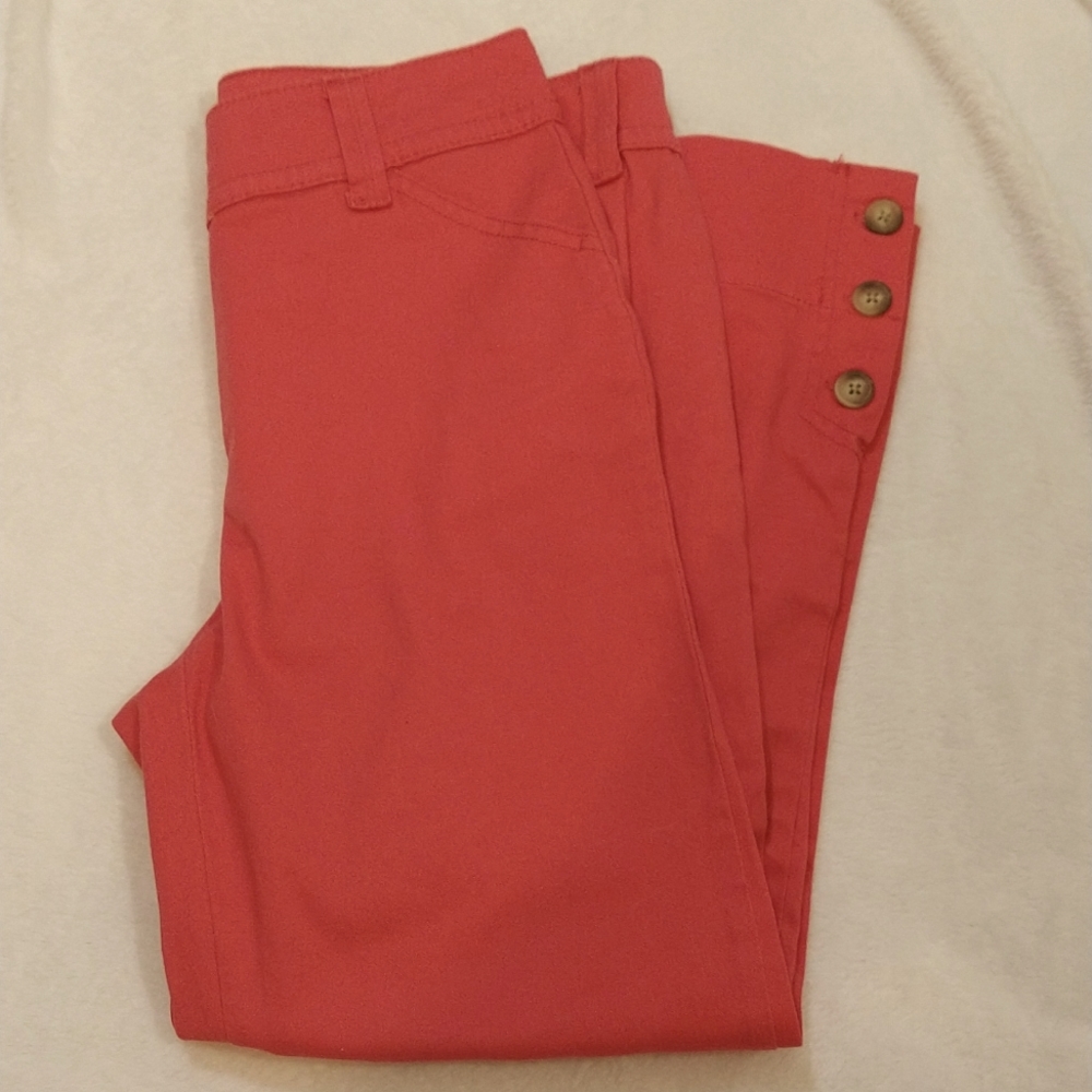 Charter Club Capri Pants Salmon